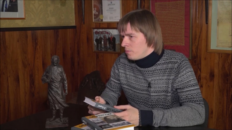 Автор книги «Флоренский» Михаил Кильдяшов стал гостем программы «Культурная эволюция»