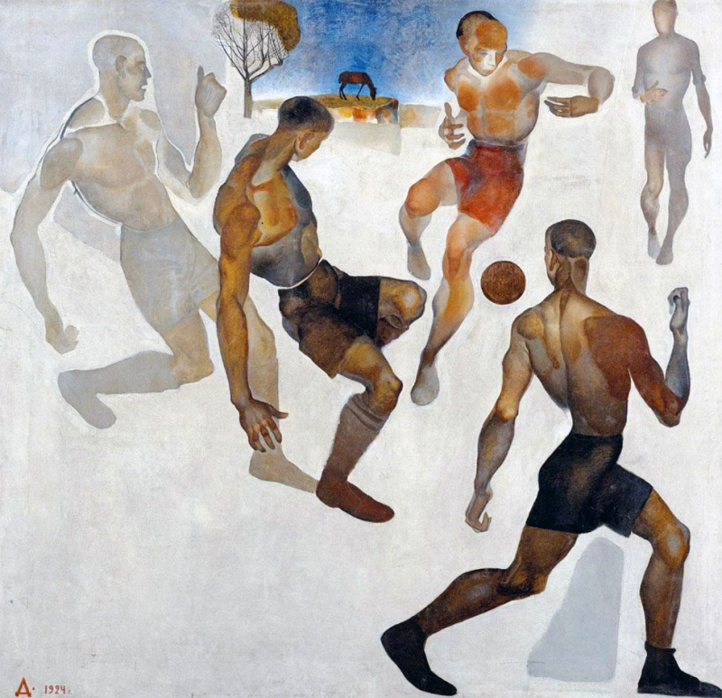 А. Дейнека. «Футбол» (1924)