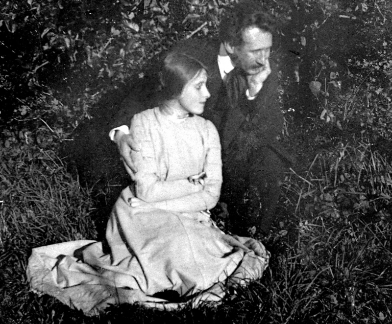 С невестой Софией Кимантайте. 1908 г. (Из книги «Чюрлёнис» в серии «ЖЗЛ»)