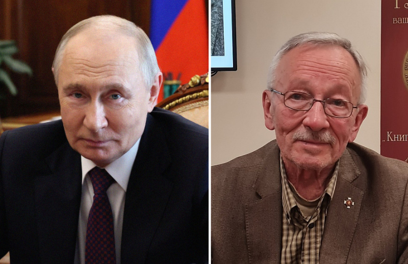 Владимир Путин поздравил Святослава Рыбаса с 80-летием