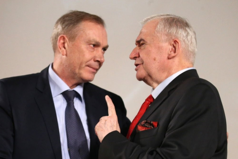Комендант Кремля Сергей Хлебников и Николай Долгополов