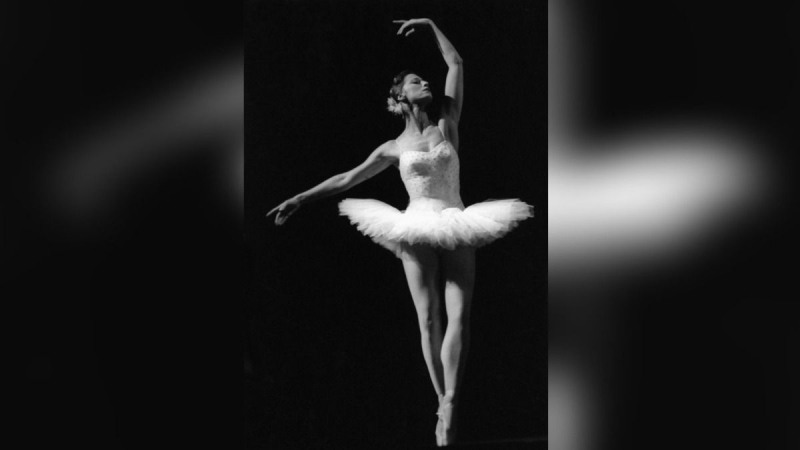 Майя Плисецкая в хореографической миниатюре на музыку Сен-Санса «Умирающий лебедь». Фото: ТАСС