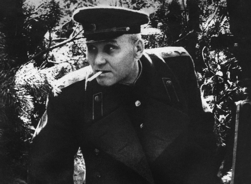 И. С. Конев во время подготовки Берлинской операции. 1945 год