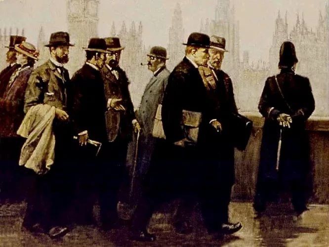 И. А. Вепхвадзе. В. И. Ленин в Лондоне на II съезде РСДРП