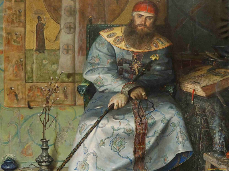 Картина Павла Рыженко  *Князь Алексей Михайлович Тишайший