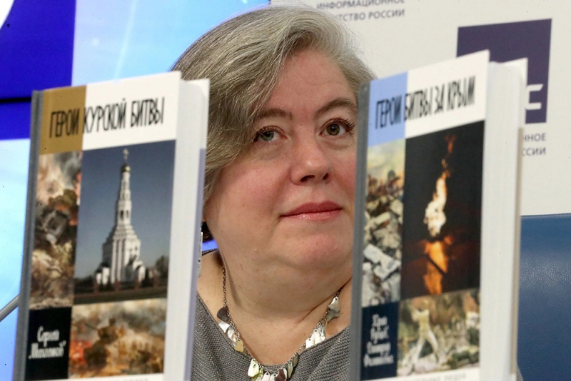 Мария Залесская: «Доверие к печатному слову нуждается в возрождении». 135 лет серии «ЖЗЛ».  Фото: Сергей Карпухин, ТАСС