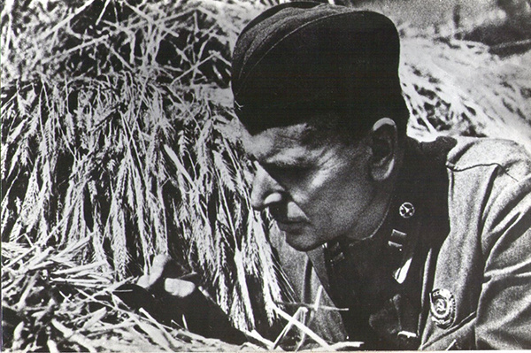 Константин Георгиевич Паустовский. Южный фронт, 1941 год. Фото из архива paustovskiy-lit.ru