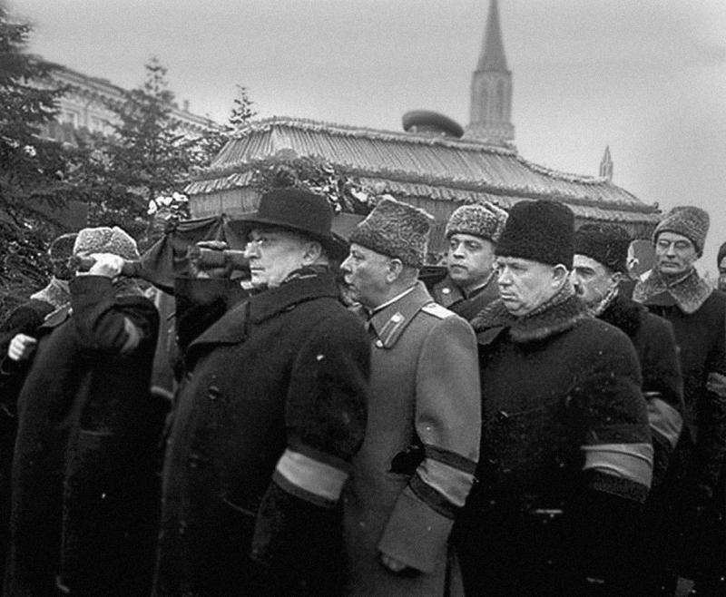 На похоронах Сталина. 1953 год