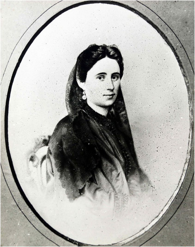Екатерина Бубнова, жена Николая Лескова. 1860-е годы