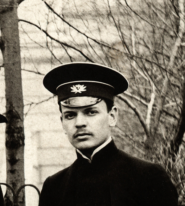 Константин Паустовский — гимназист. Киев