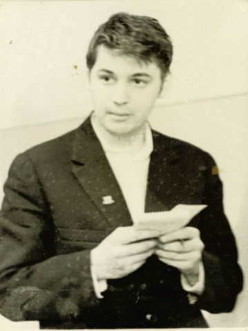 Александр Сенкевич в 1962 году